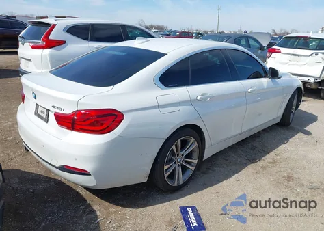 2019 BMW 430I Gran Coupe z USA, uszkodzony, nr VIN WBA4J1C54KBM17458